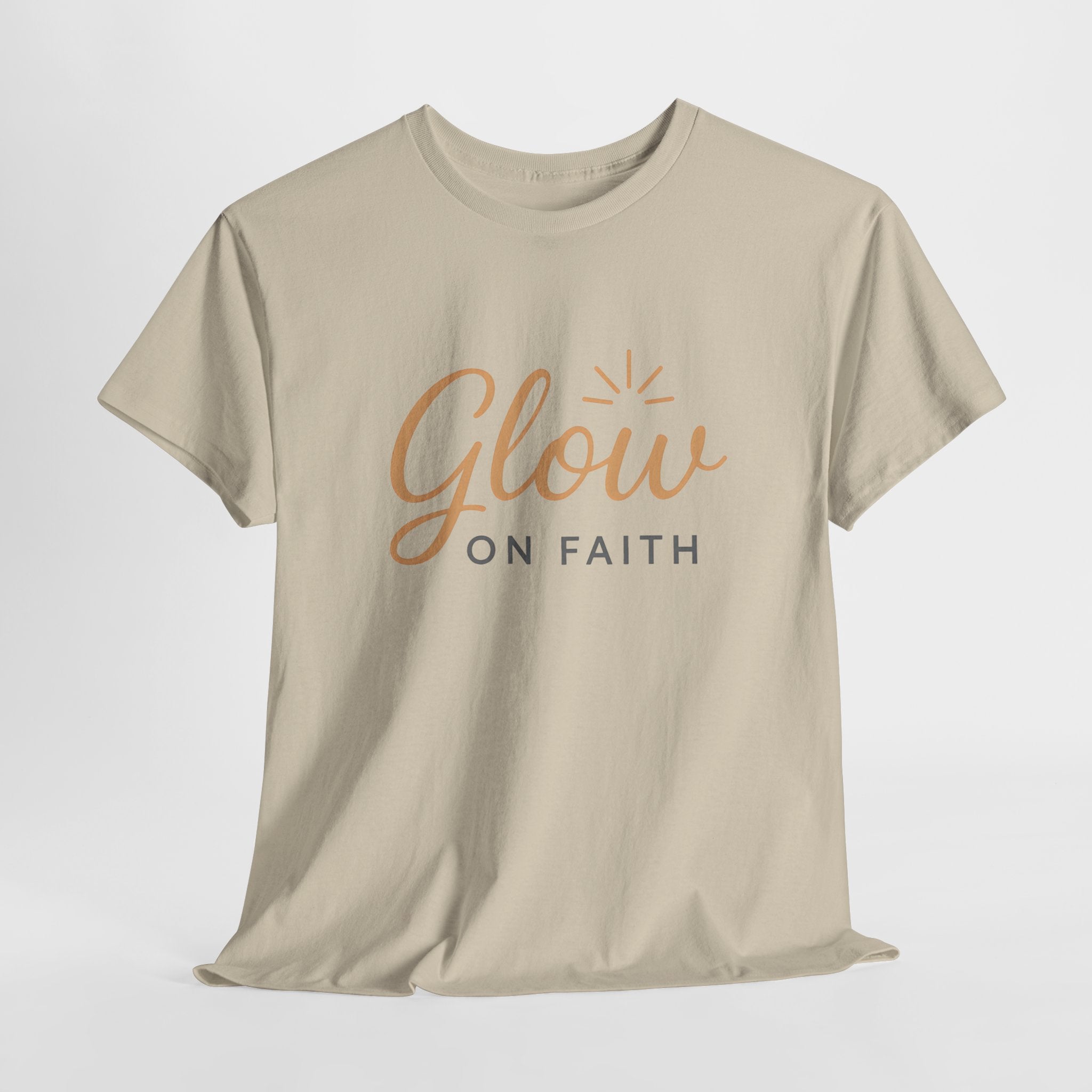 Glow on Faith | Unisex Heavy Cotton Tee
