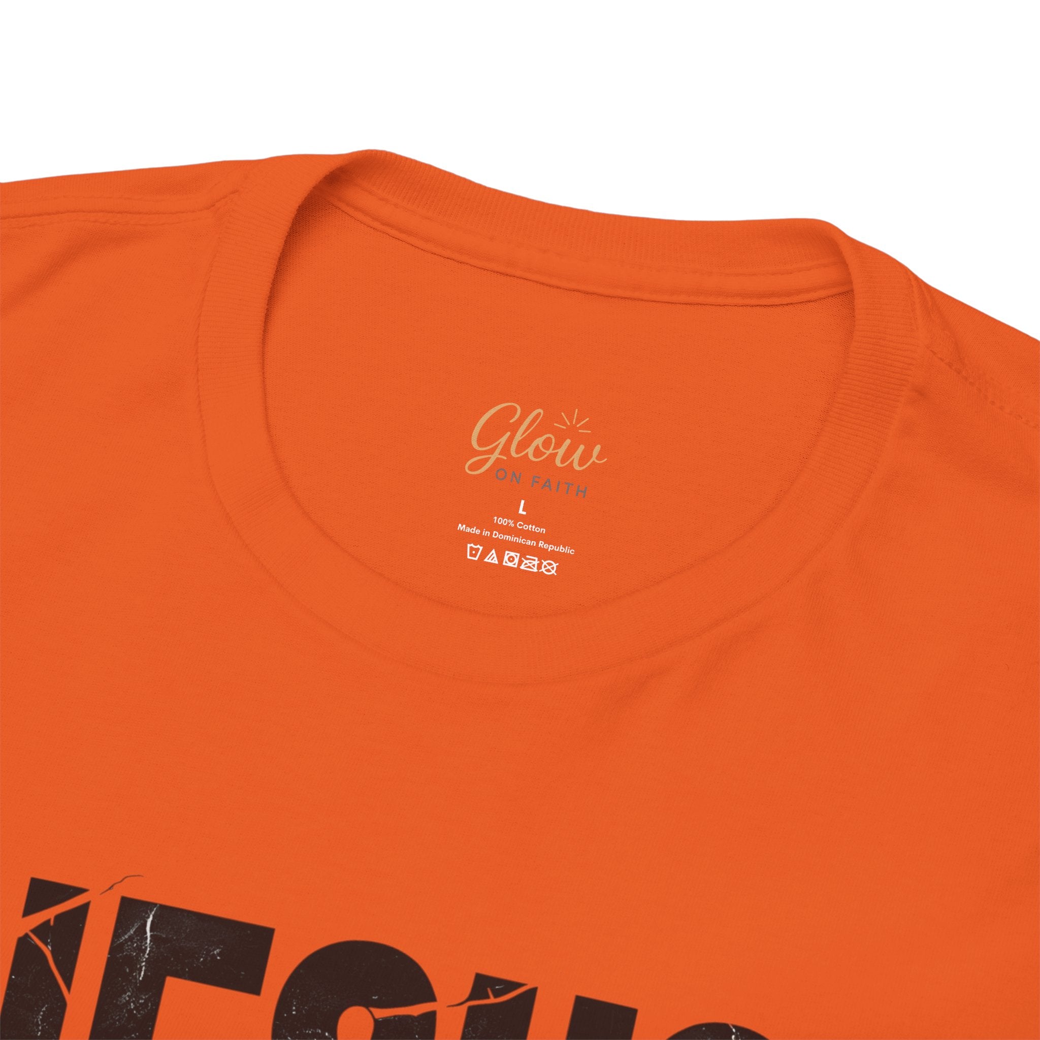 Jesus Never Fails | Unisex Heavy Cotton Tee