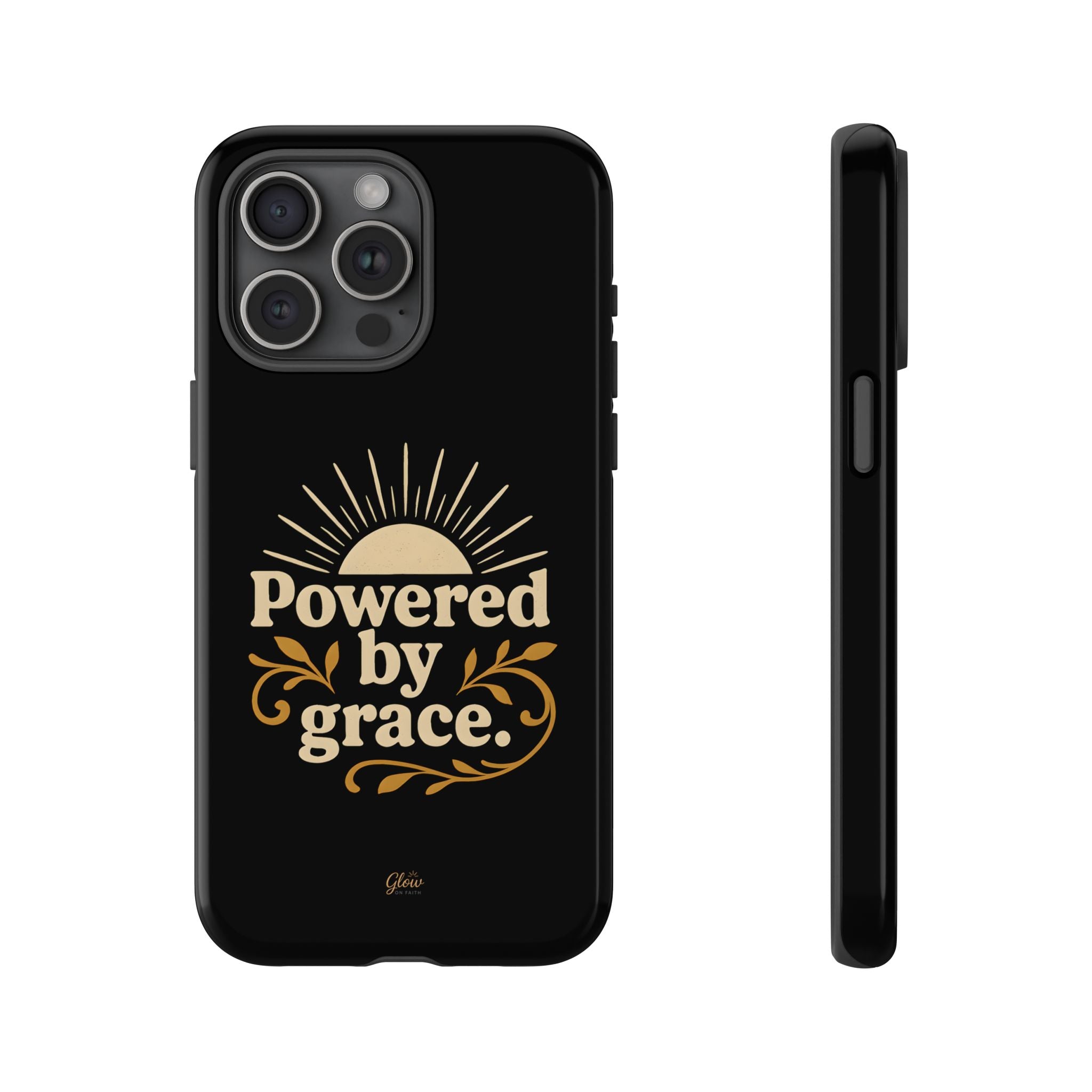 Powered by Grace | Phone Case