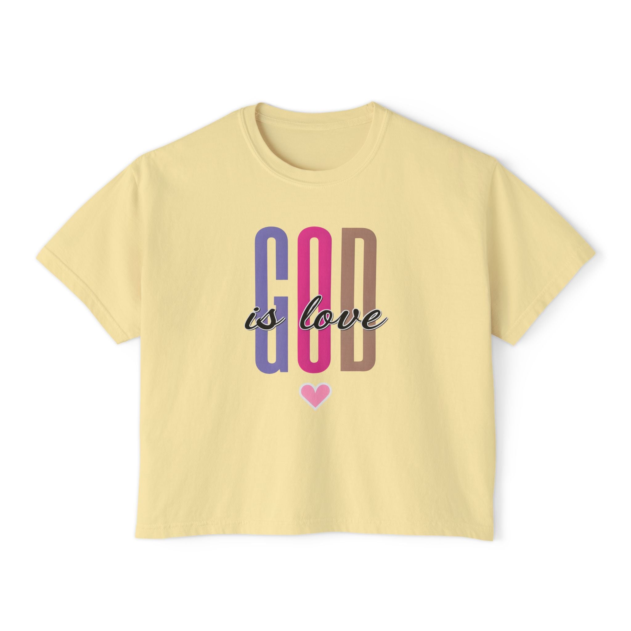 God is Love | Women's Boxy Tee