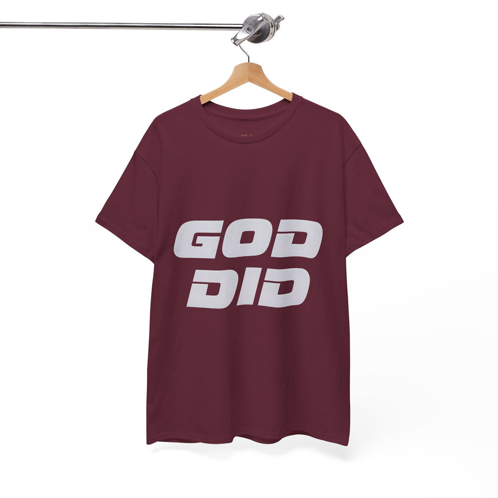 God Did | Unisex Heavy Cotton Tee