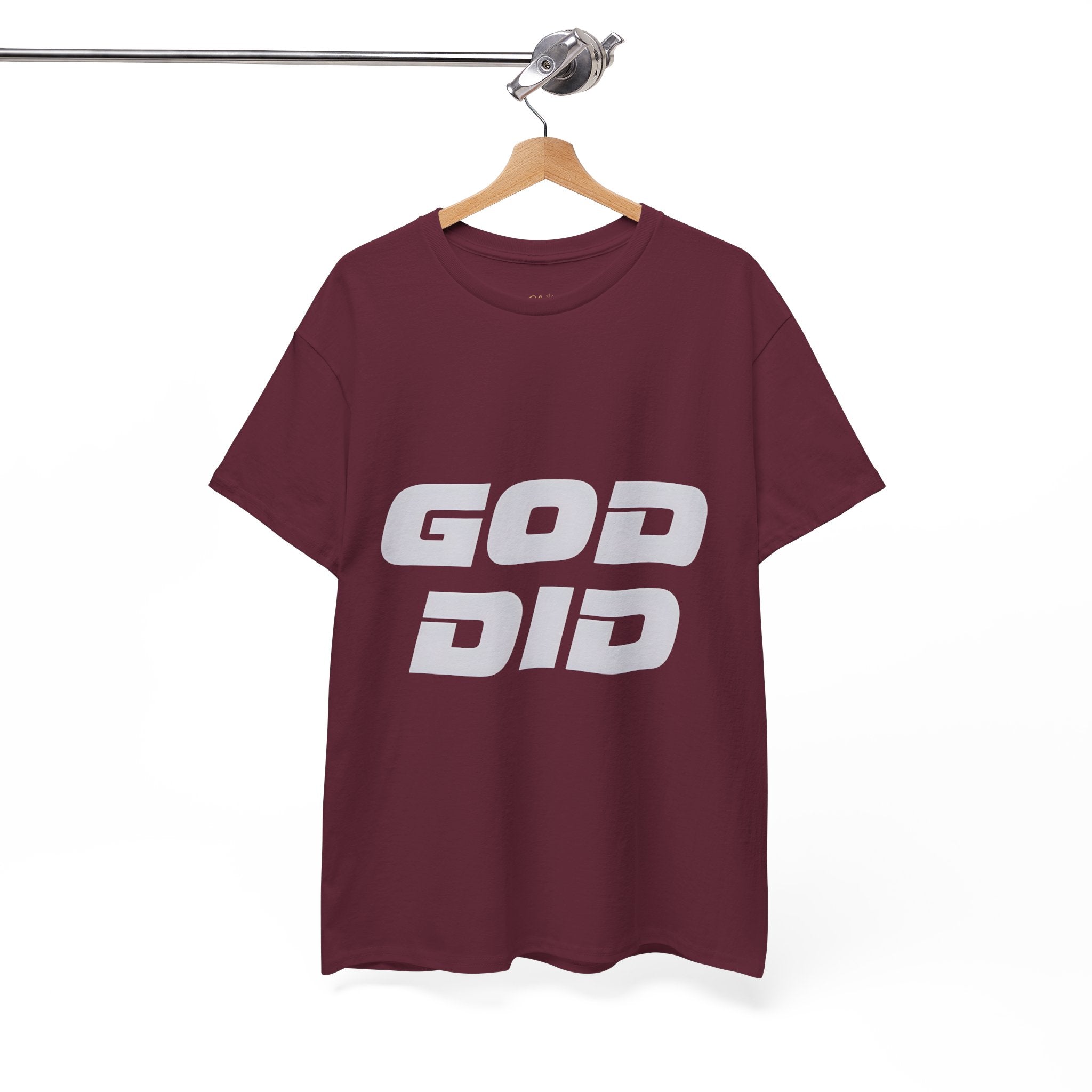 God Did | Unisex Heavy Cotton Tee