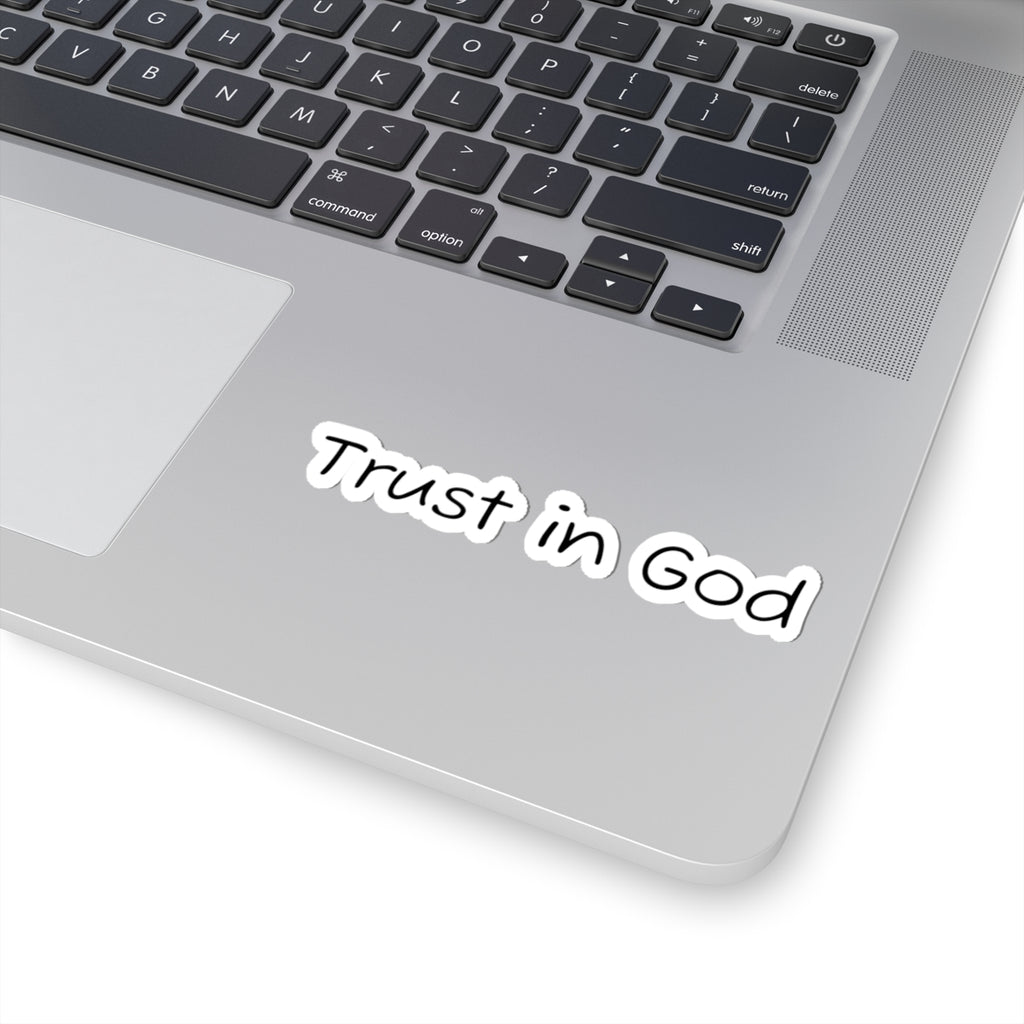 Trust in God Kiss-Cut Stickers