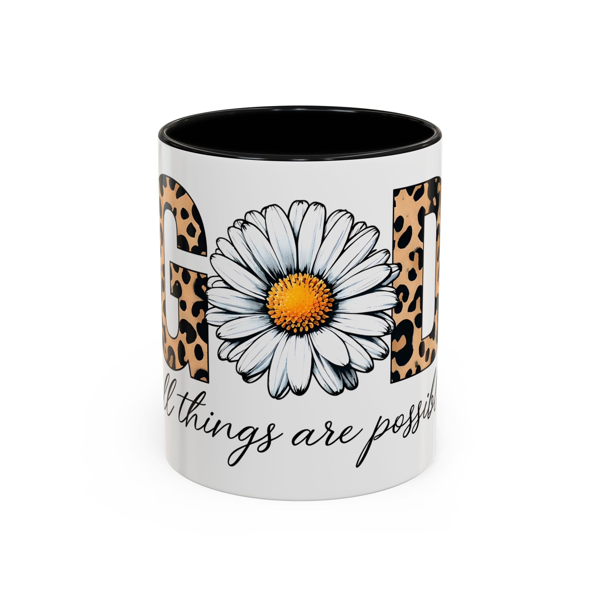 God all things are possible | Coffee Mug