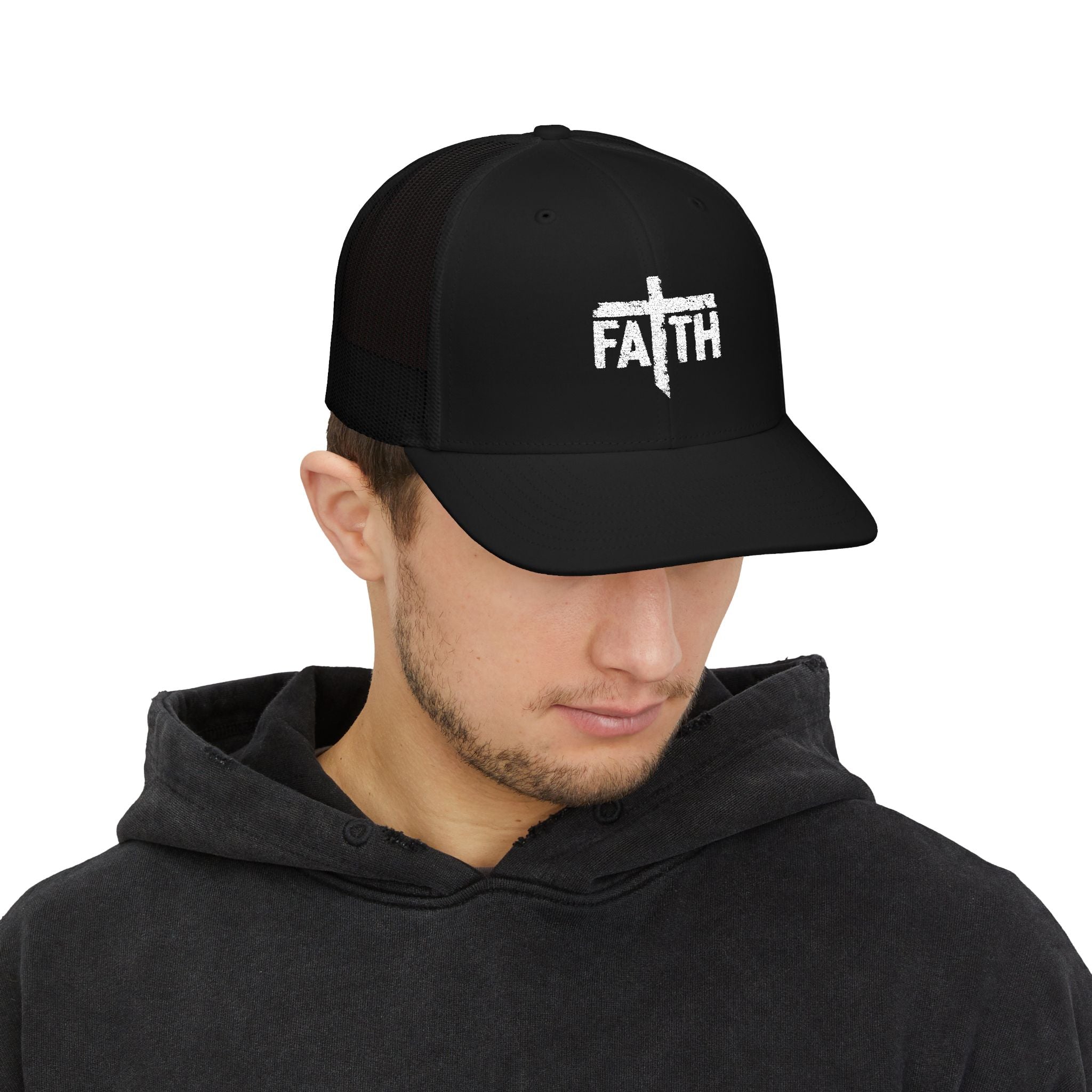 Faith Snapback Trucker Cap