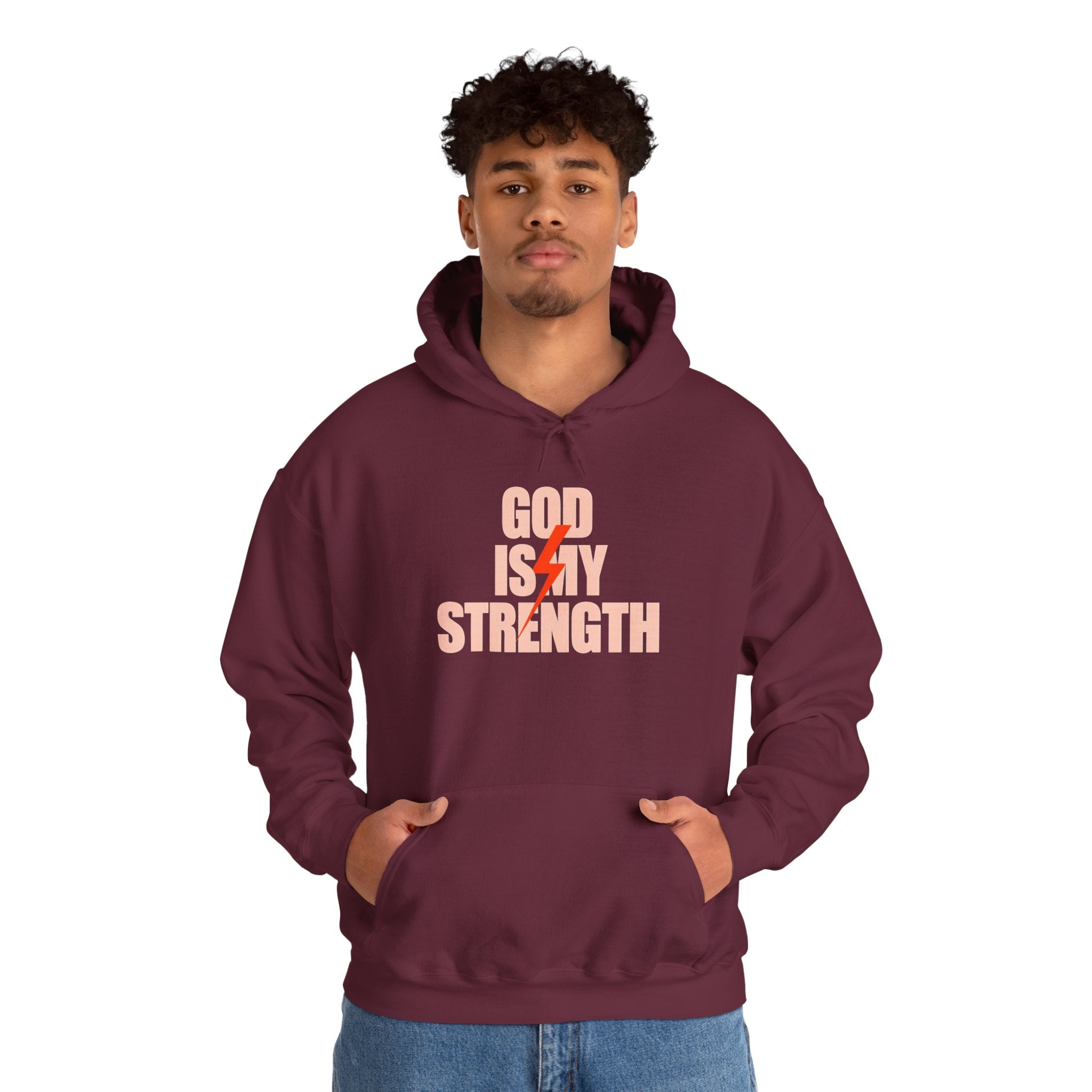 God Is My Strength | Unisex  Hoodie