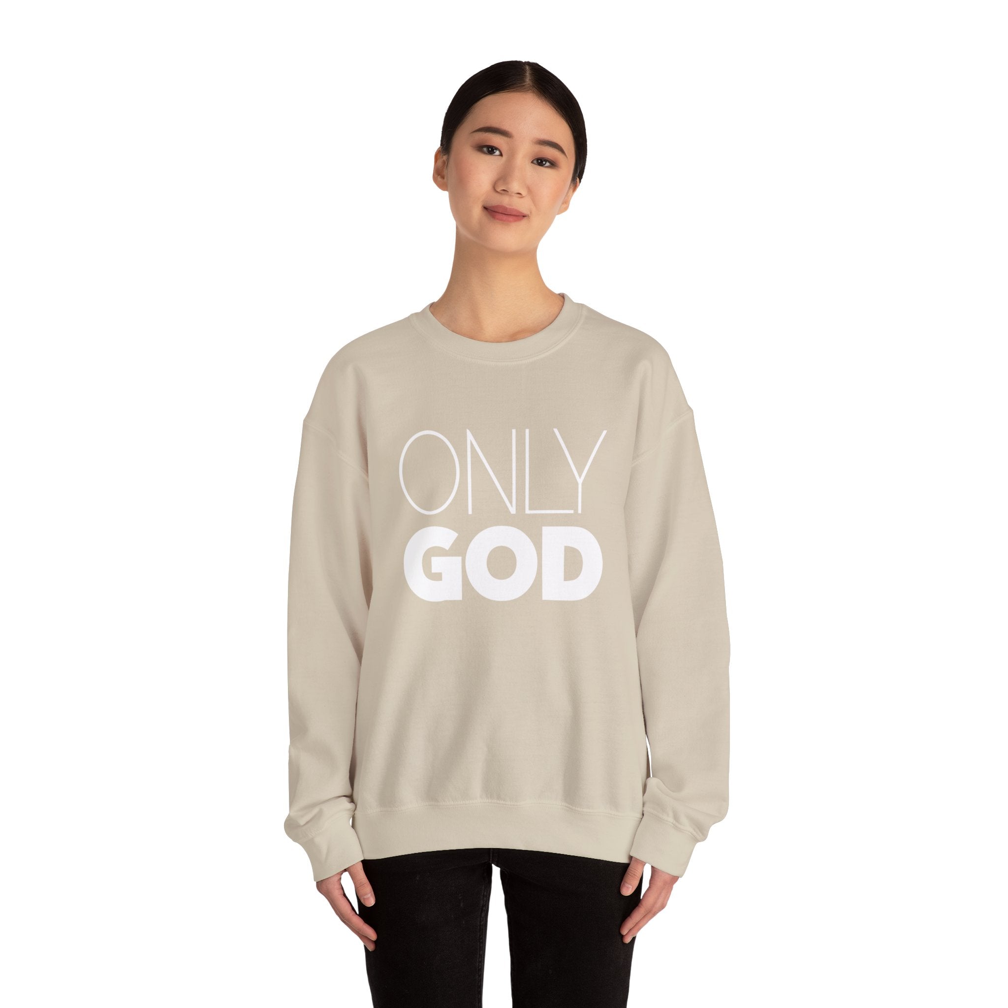 Only God | Unisex Heavy Blend™ Crewneck Sweatshirt