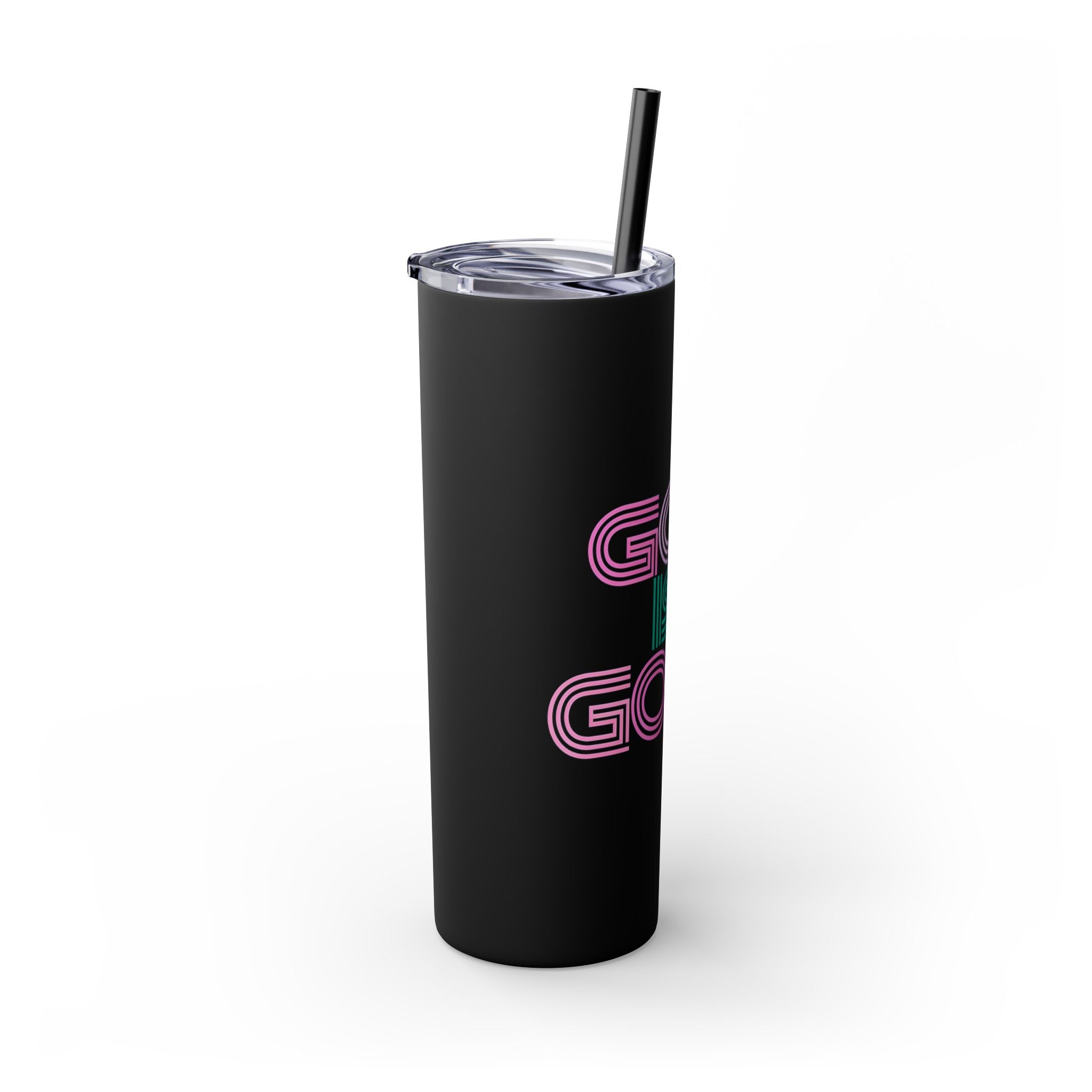 God is Good | Skinny Tumbler with Straw, 20oz