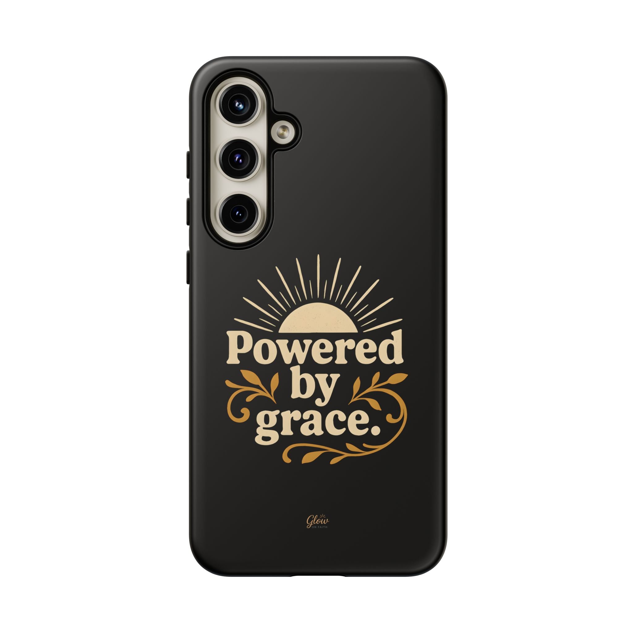 Powered by Grace | Phone Case