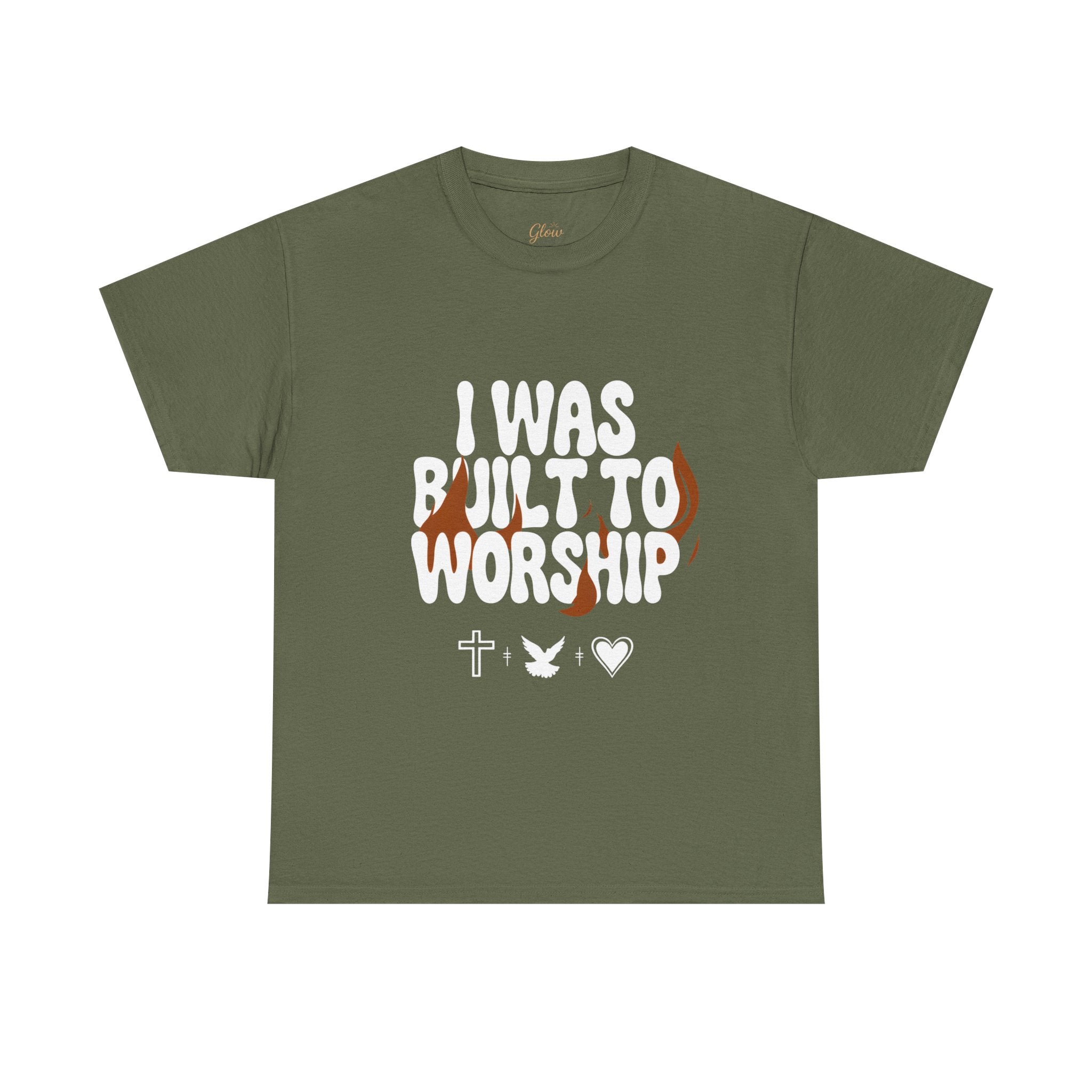 I was built to worship | Unisex Heavy Cotton Tee