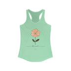Floral Blessed  | Women's Racerback Tank