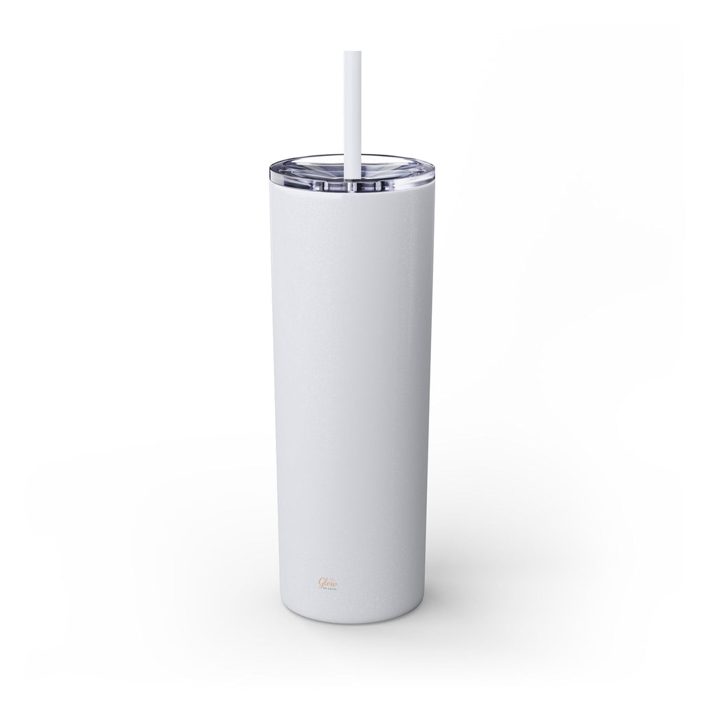 God is Good | Skinny Tumbler with Straw, 20oz