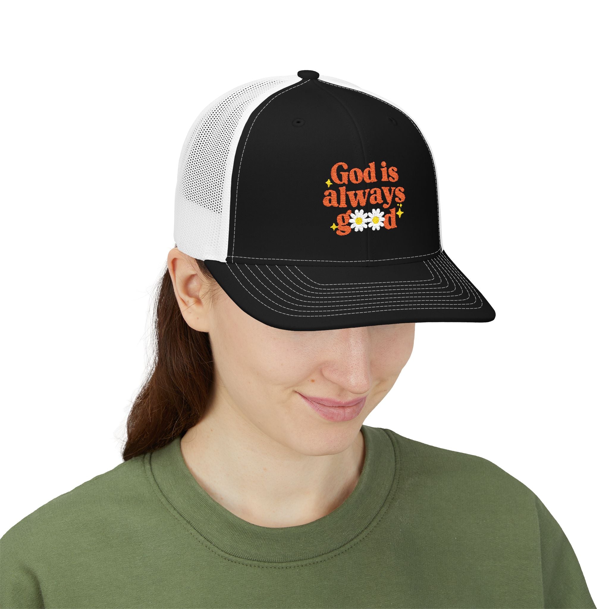 God is Always Good | Embroidered Snapback Hat