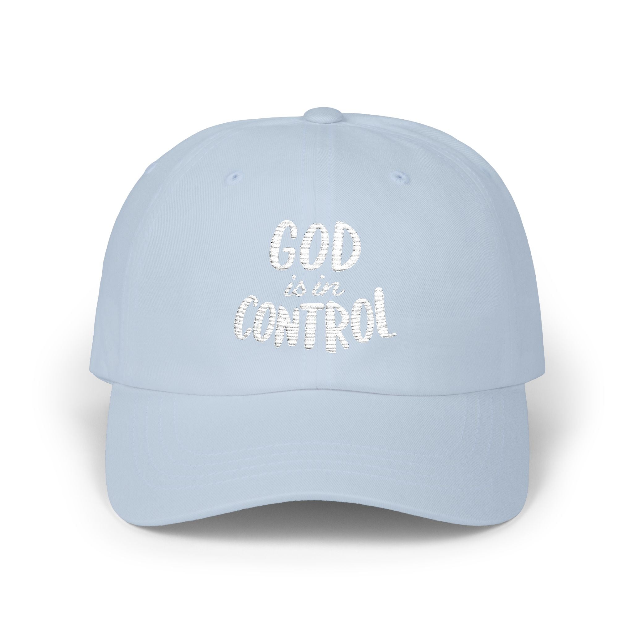 God Is In Control | Classic Dad Cap