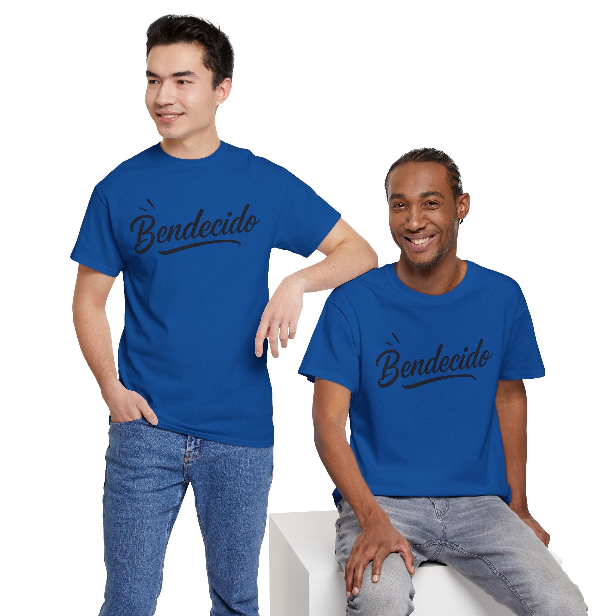 Bendecido (Blessed masculine) | Unisex Heavy Cotton Tee