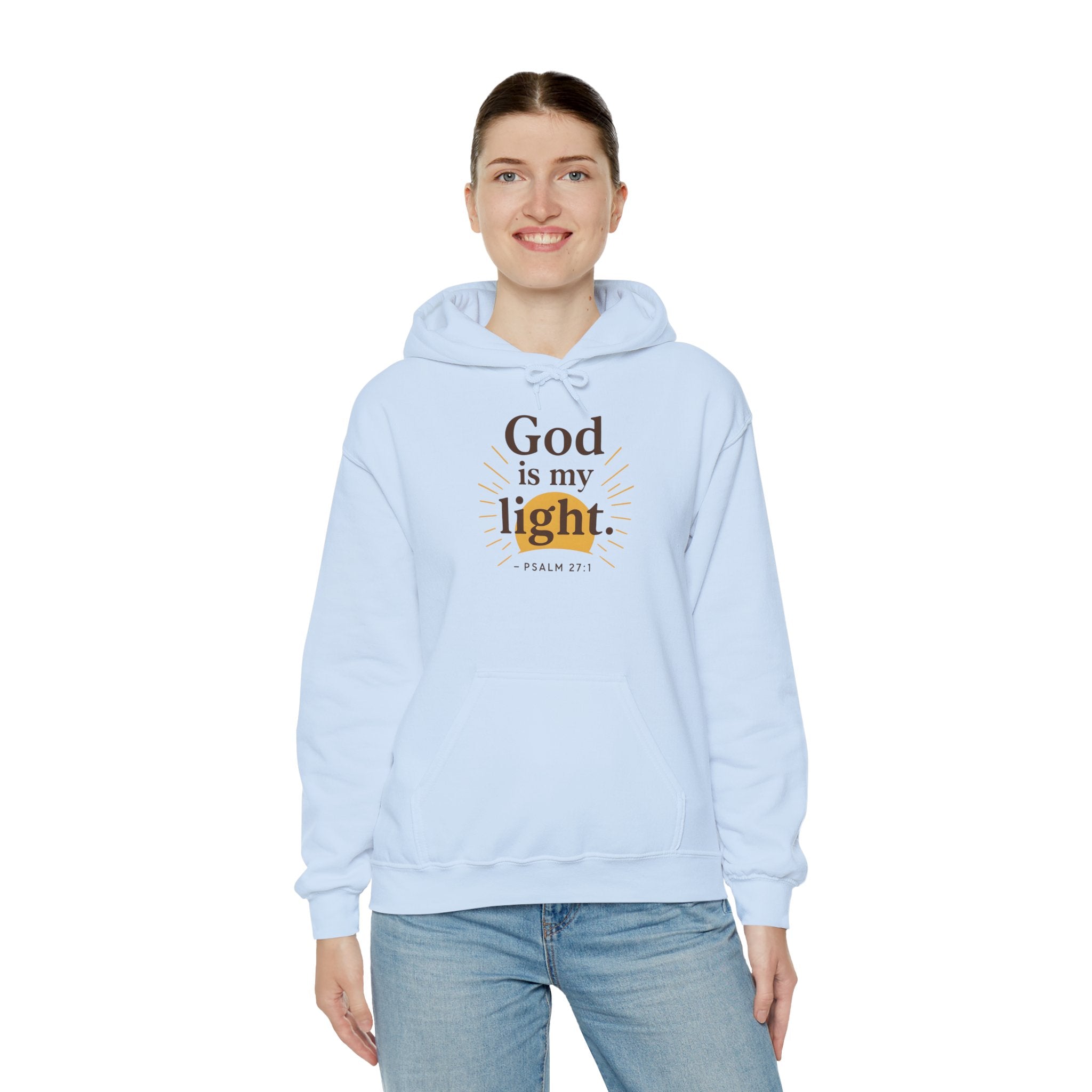 God is My Light | Unisex Hooded Sweatshirt