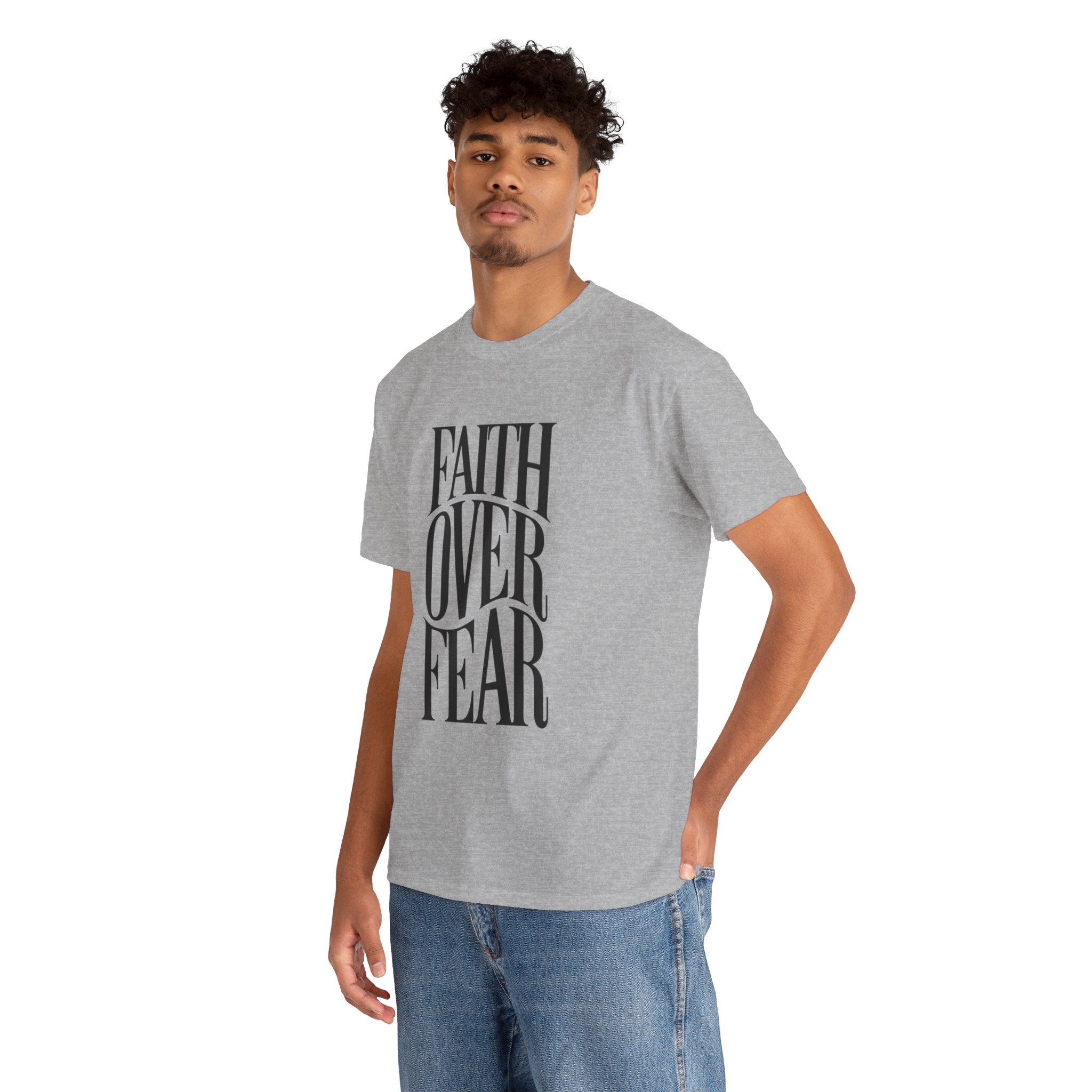 Faith Over Fear | Unisex Cotton Tee