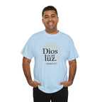 Dios es mi luz. — Salmos 27:1 | Unisex Cotton Tee