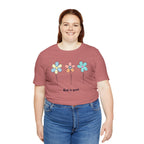 Floral God Is Good | Unisex Short Sleeve Shirt