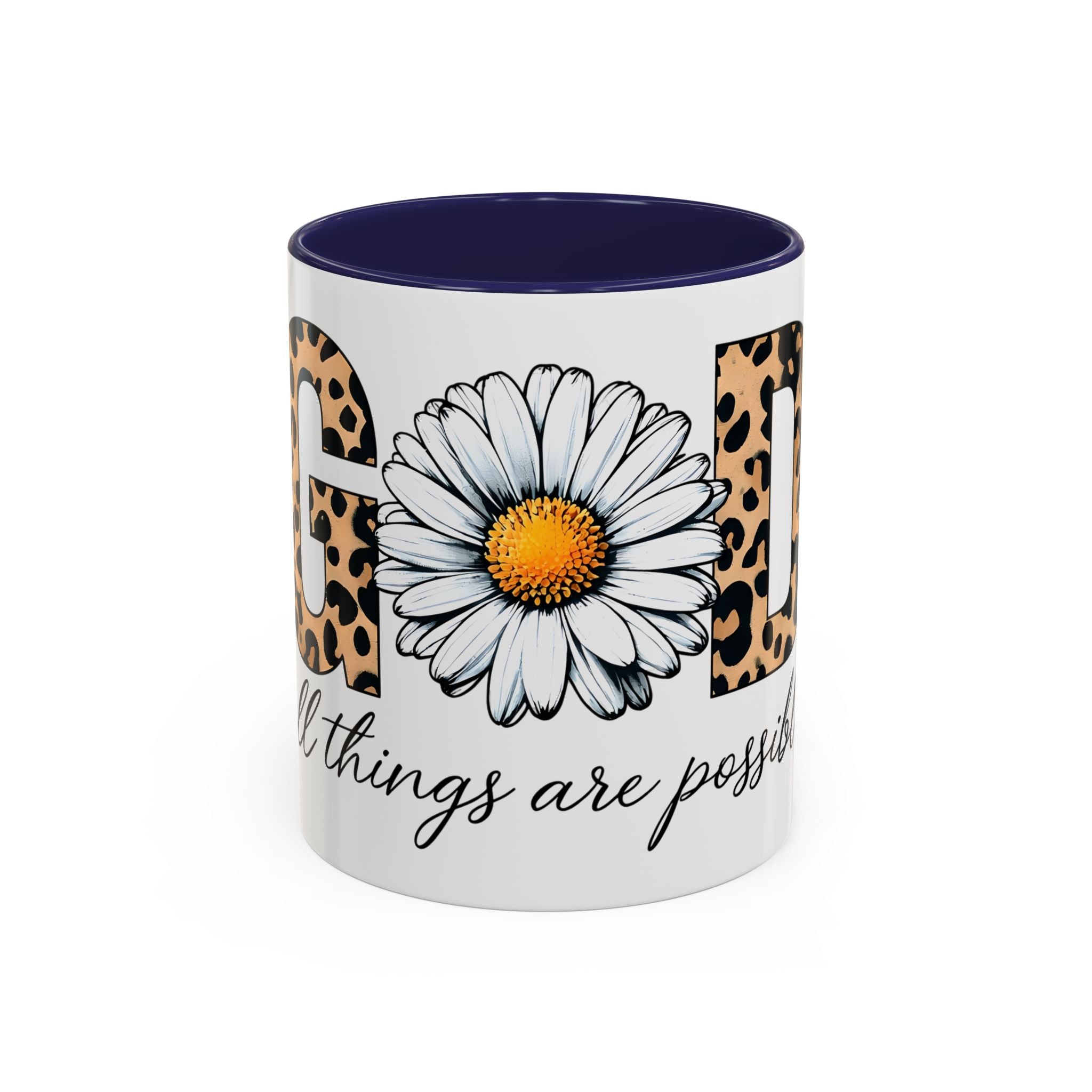 God all things are possible | Coffee Mug