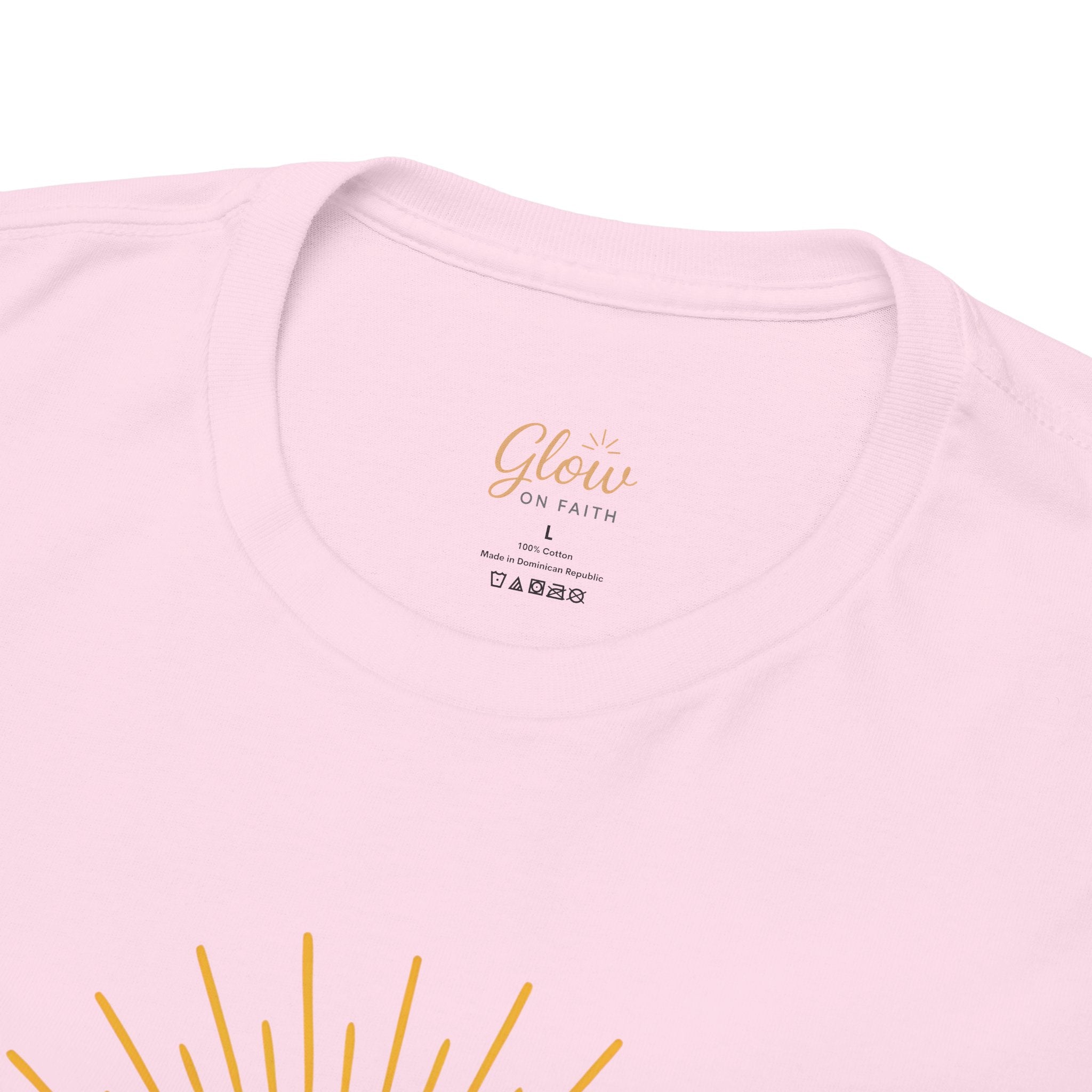 Dios es mi luz. — Salmos 27:1 | Unisex Cotton Tee
