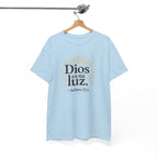 Dios es mi luz. — Salmos 27:1 | Unisex Cotton Tee