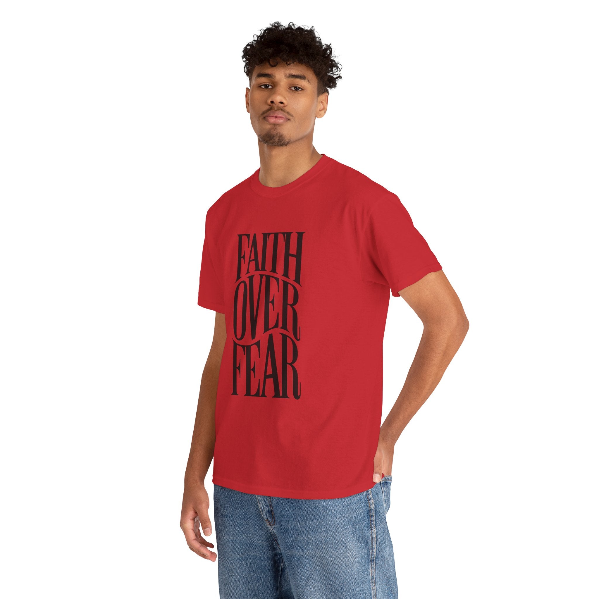 Faith Over Fear | Unisex Cotton Tee