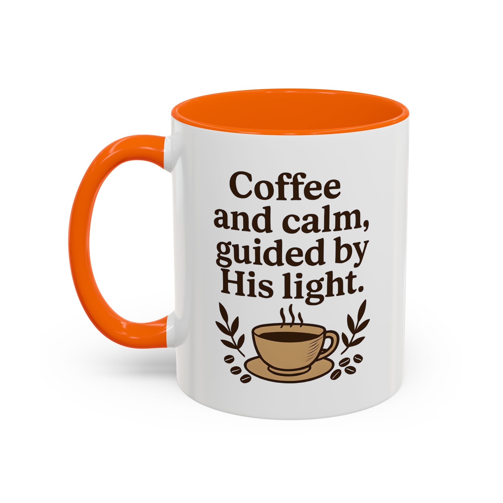 Coffee and calm, guided by His light. | Coffee Mug