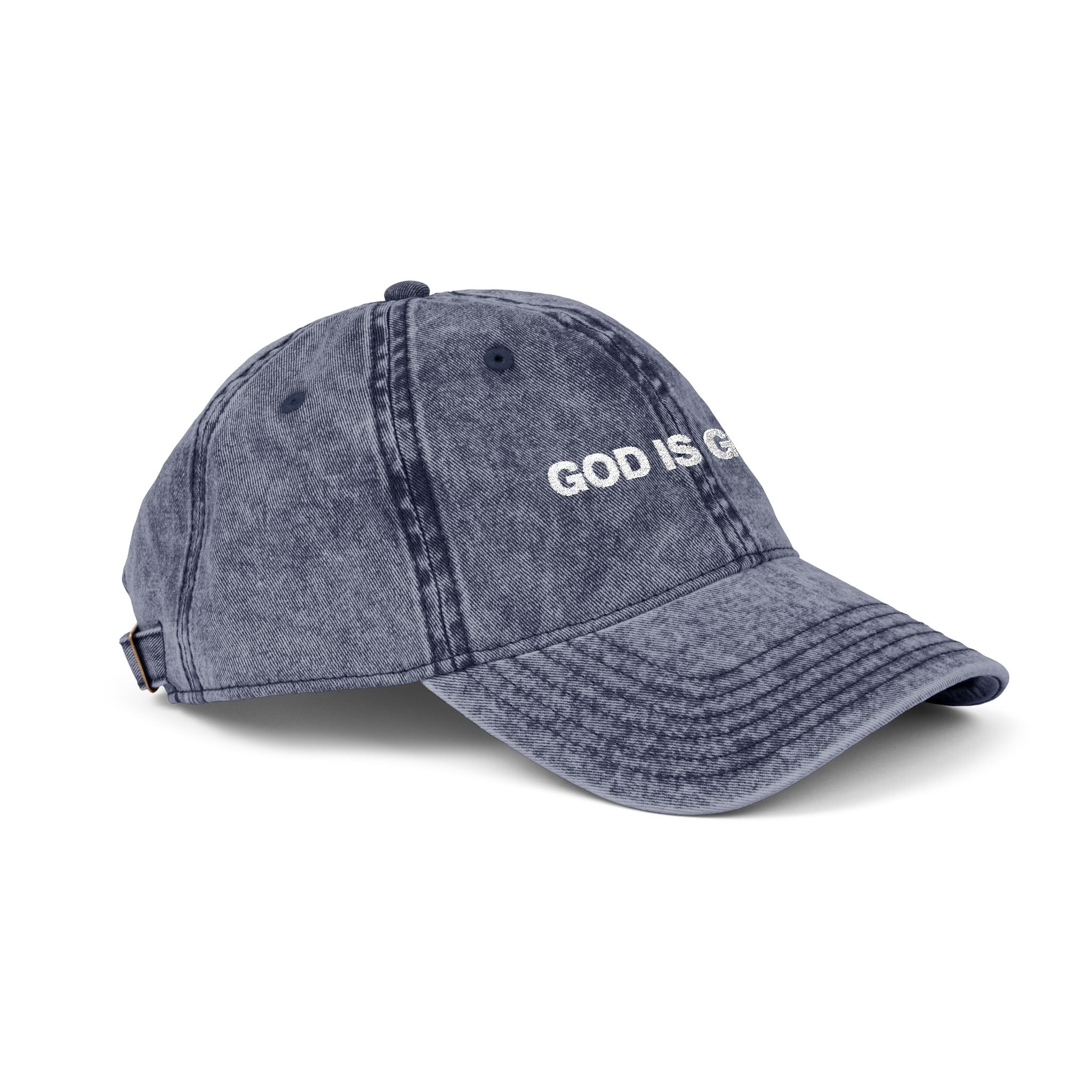 God is Good | Vintage Embroidered Hat