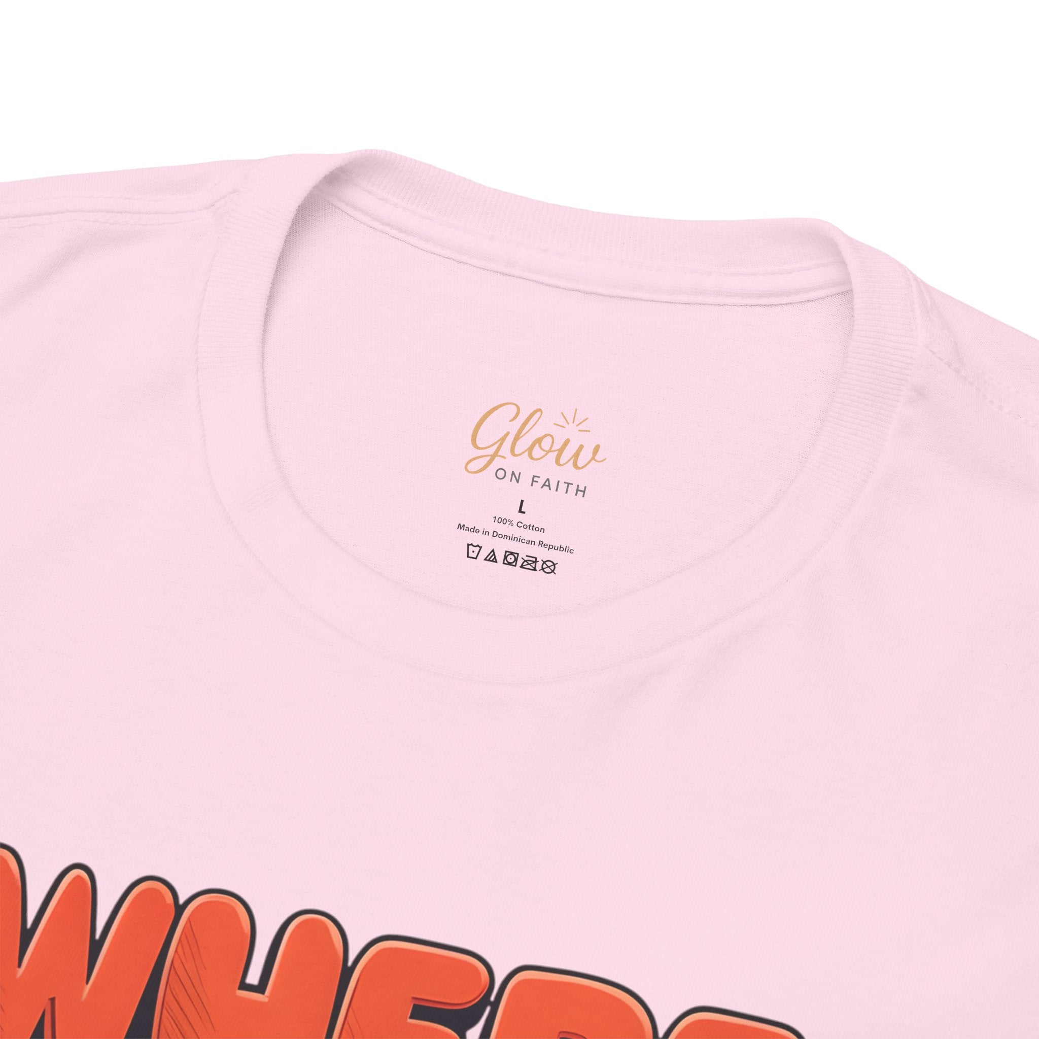Where God Guides, He Provides | Unisex Cotton T-Shirt