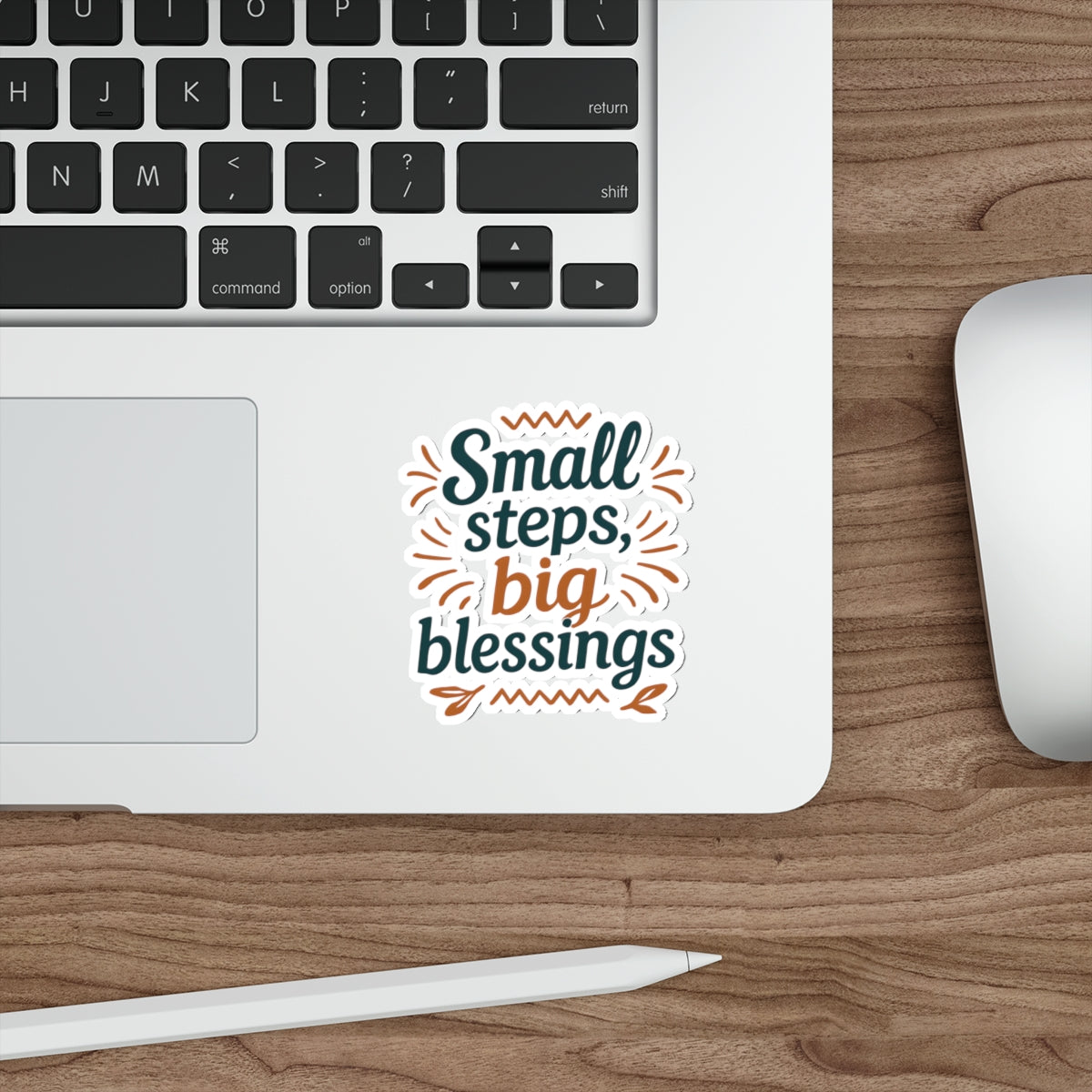 Small steps, big blessings. | Die-Cut Stickers