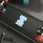 Run To God, He'll Never Leave You Die-Cut Stickers