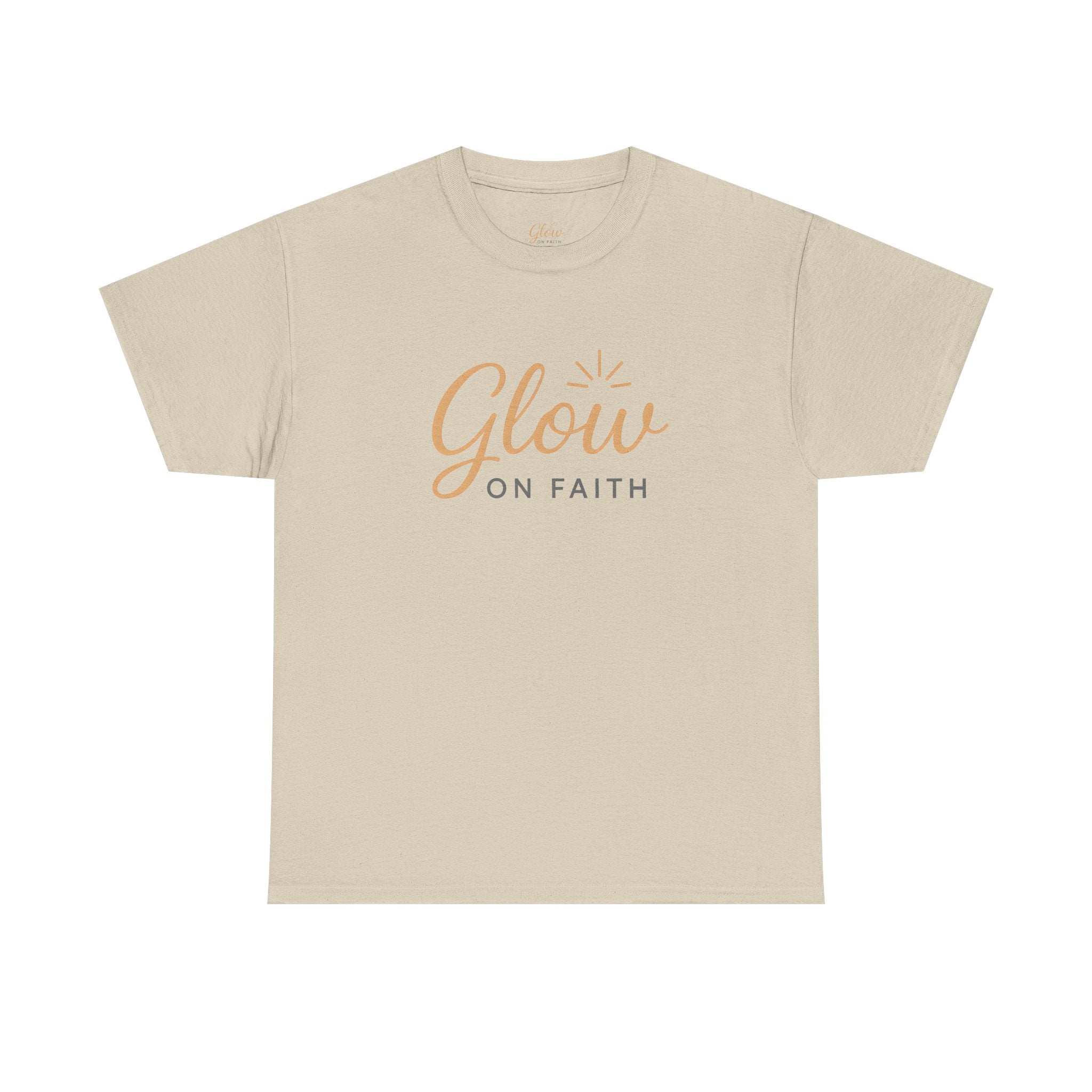 Glow on Faith | Unisex Heavy Cotton Tee