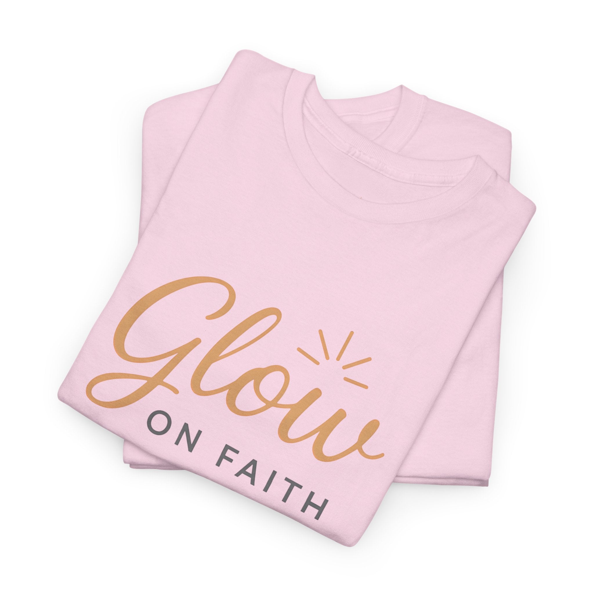 Glow on Faith | Unisex Heavy Cotton Tee