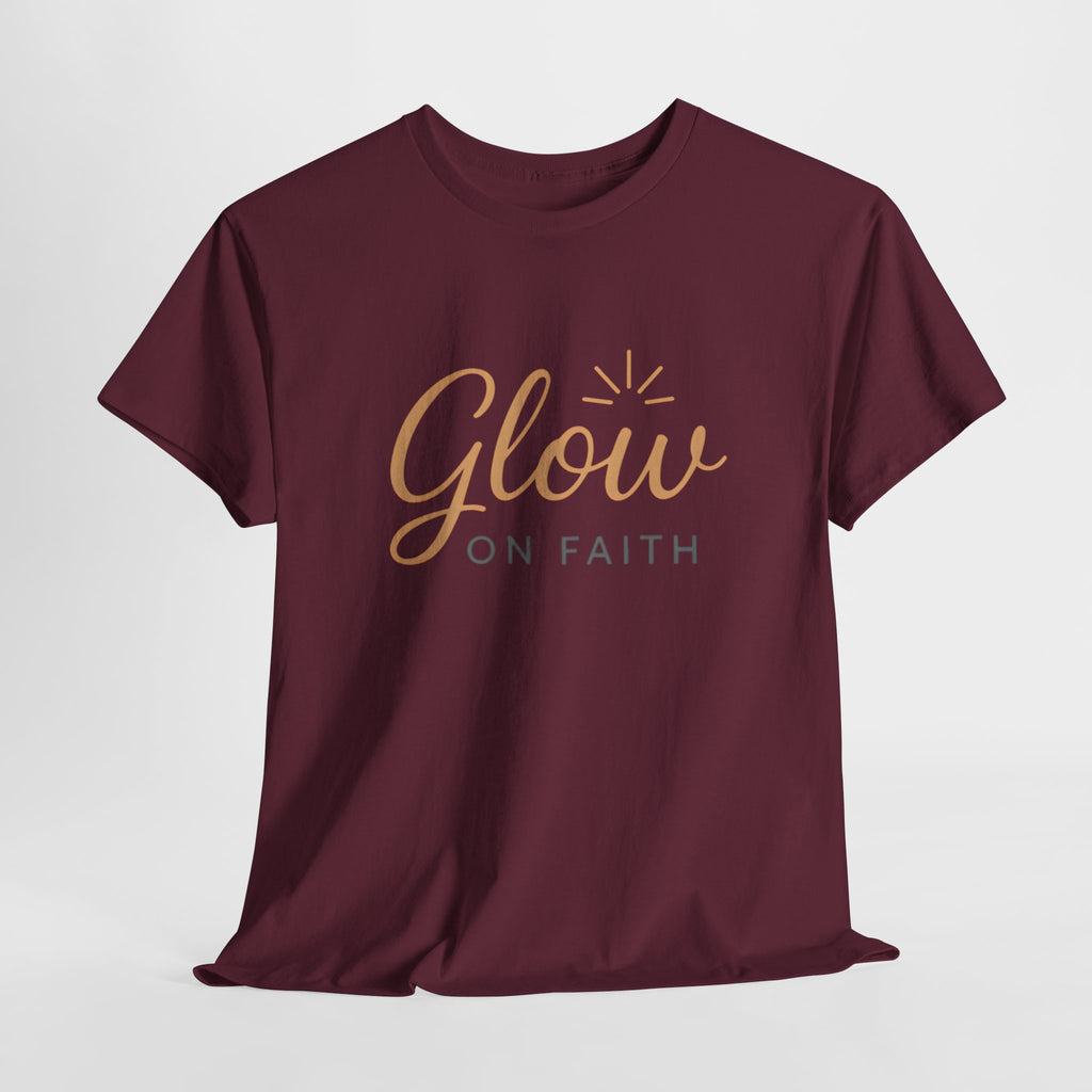 Glow on Faith | Unisex Heavy Cotton Tee