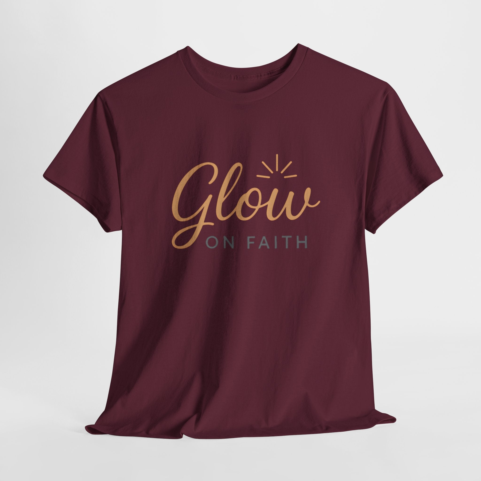 Glow on Faith | Unisex Heavy Cotton Tee