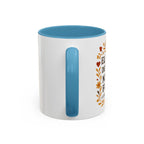 El amor de Dios nunca falla. — 1 Corintios 13:8 | Accent Coffee Mug
