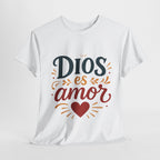 Dios es amor/God is Love | Unisex Heavy Cotton Tee