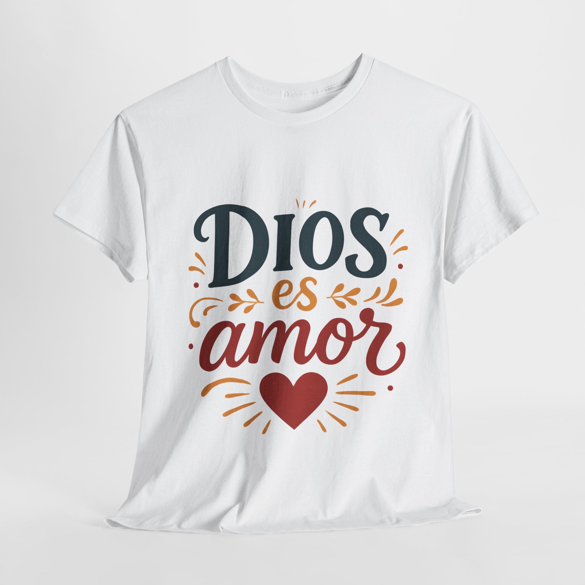 Dios es amor/God is Love | Unisex Heavy Cotton Tee