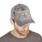 Praying and slaying with faith. | Vintage Embroidered Cap