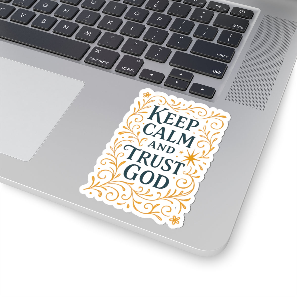 Keep calm and trust God. | Stickers
