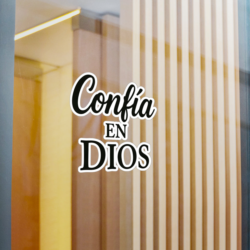 Confía en Dios | Vinyl Sticker