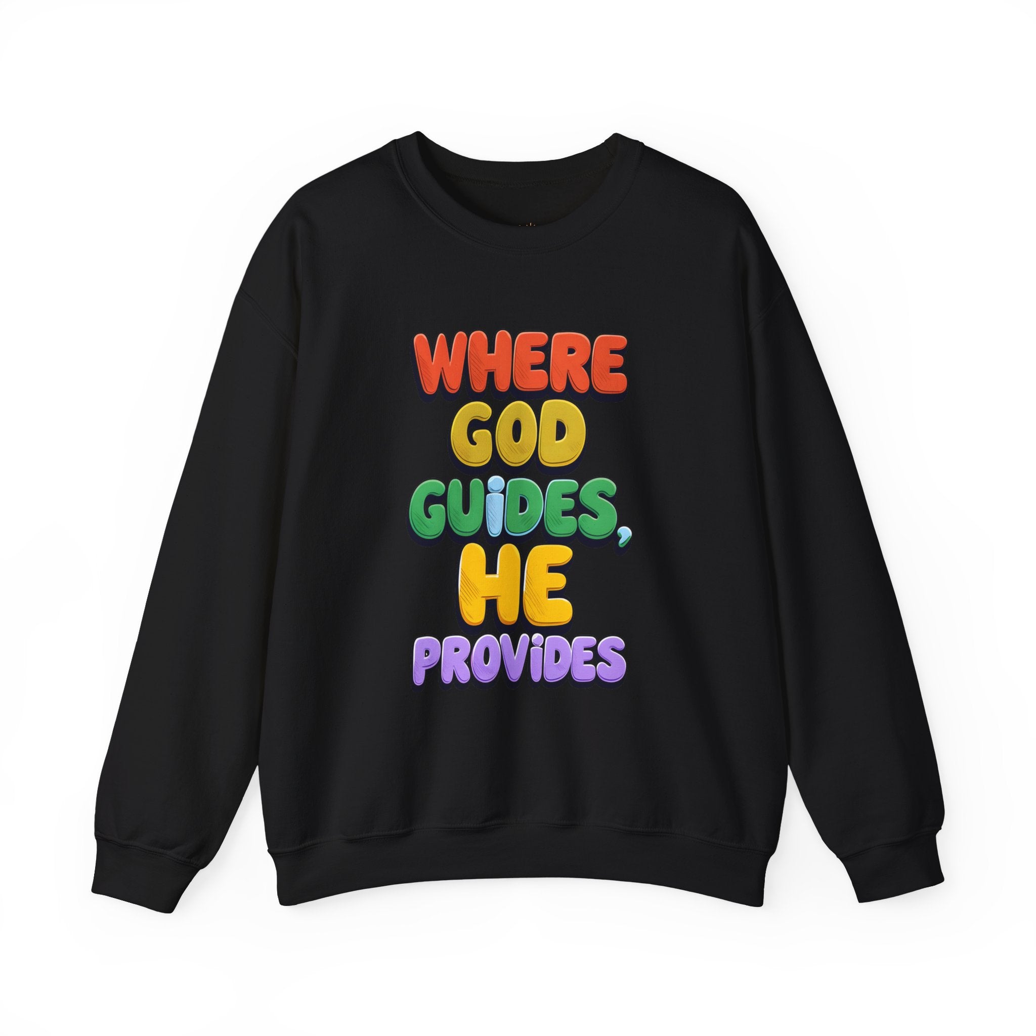 Where God Guides | Unisex Crewneck Sweatshirt