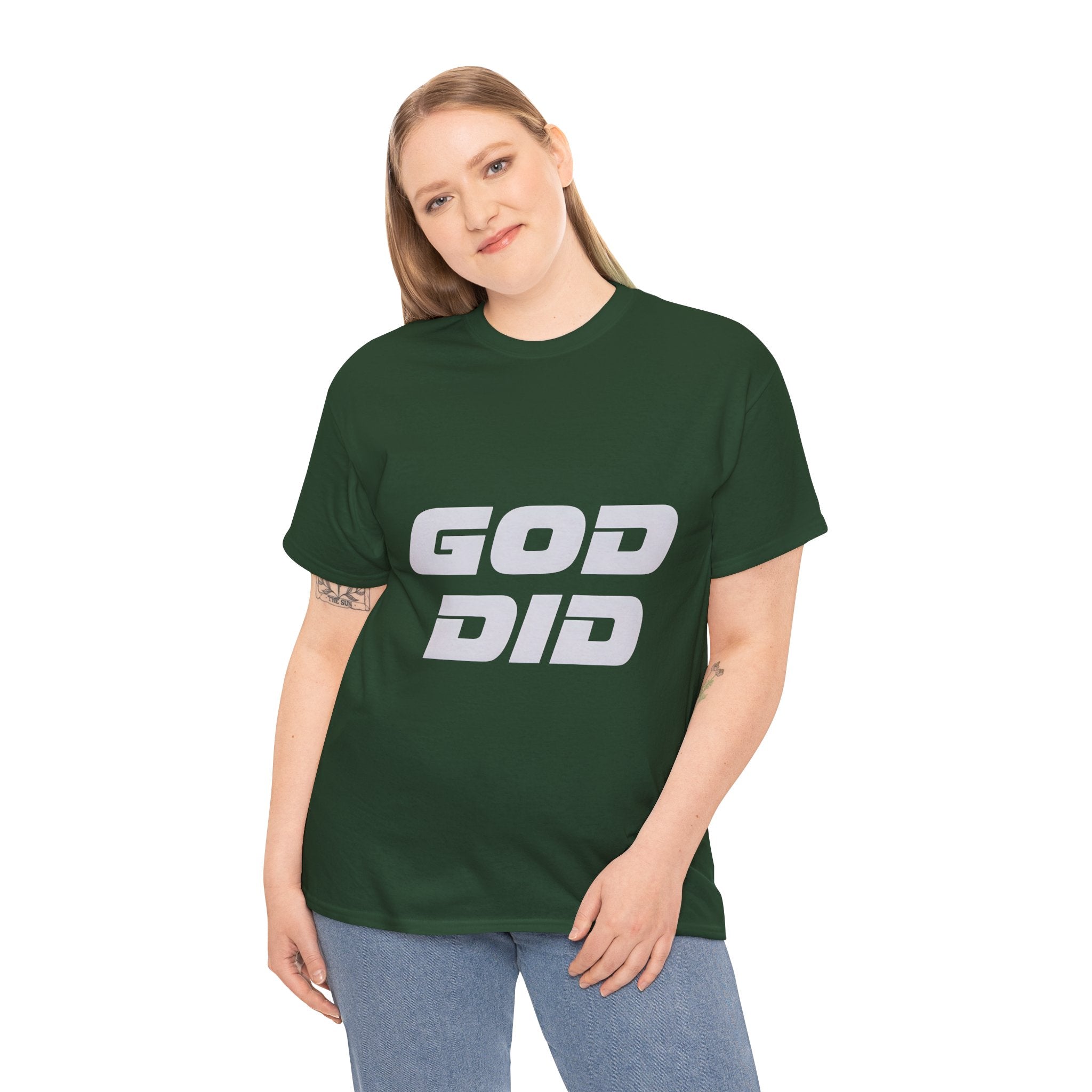 God Did | Unisex Heavy Cotton Tee