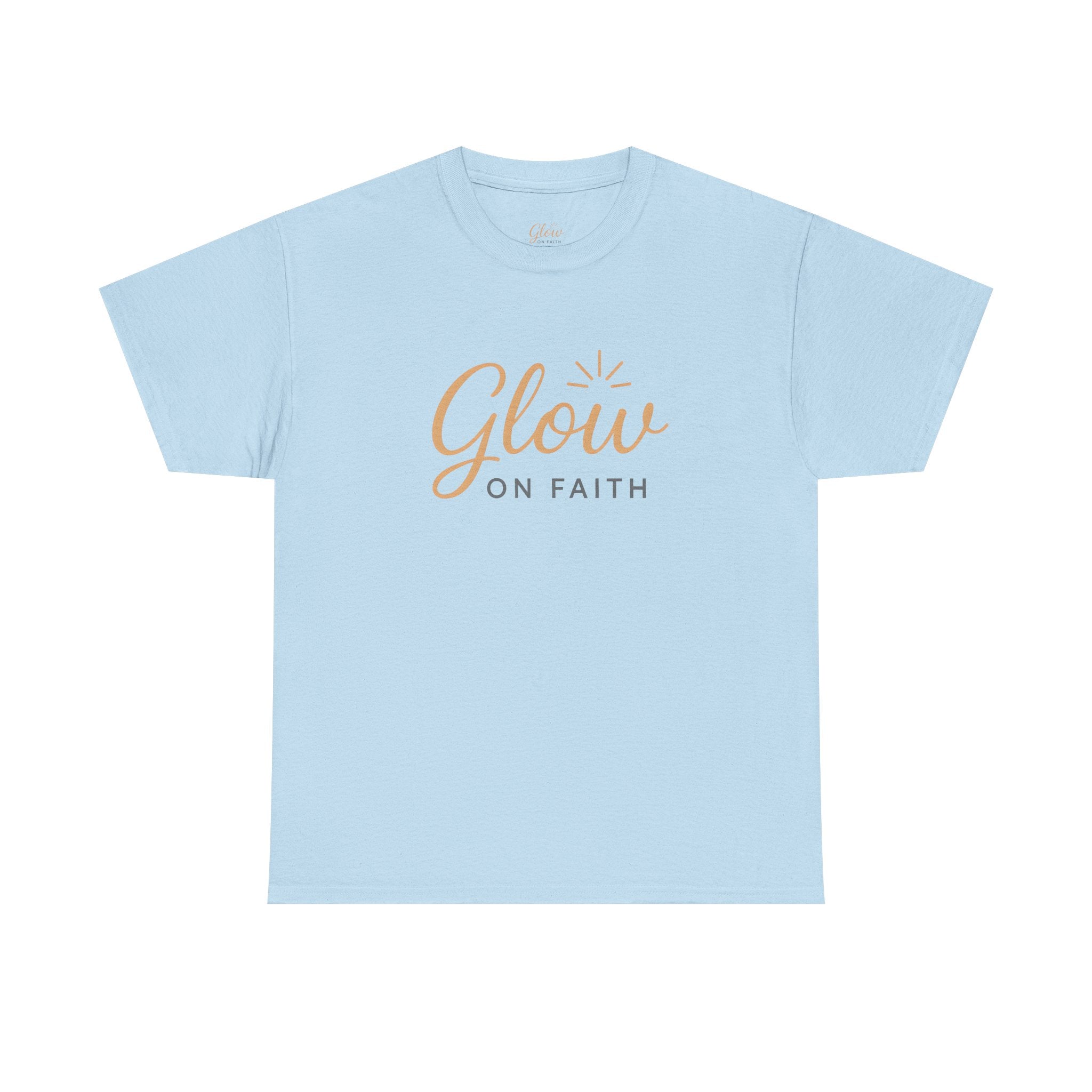 Glow on Faith | Unisex Heavy Cotton Tee
