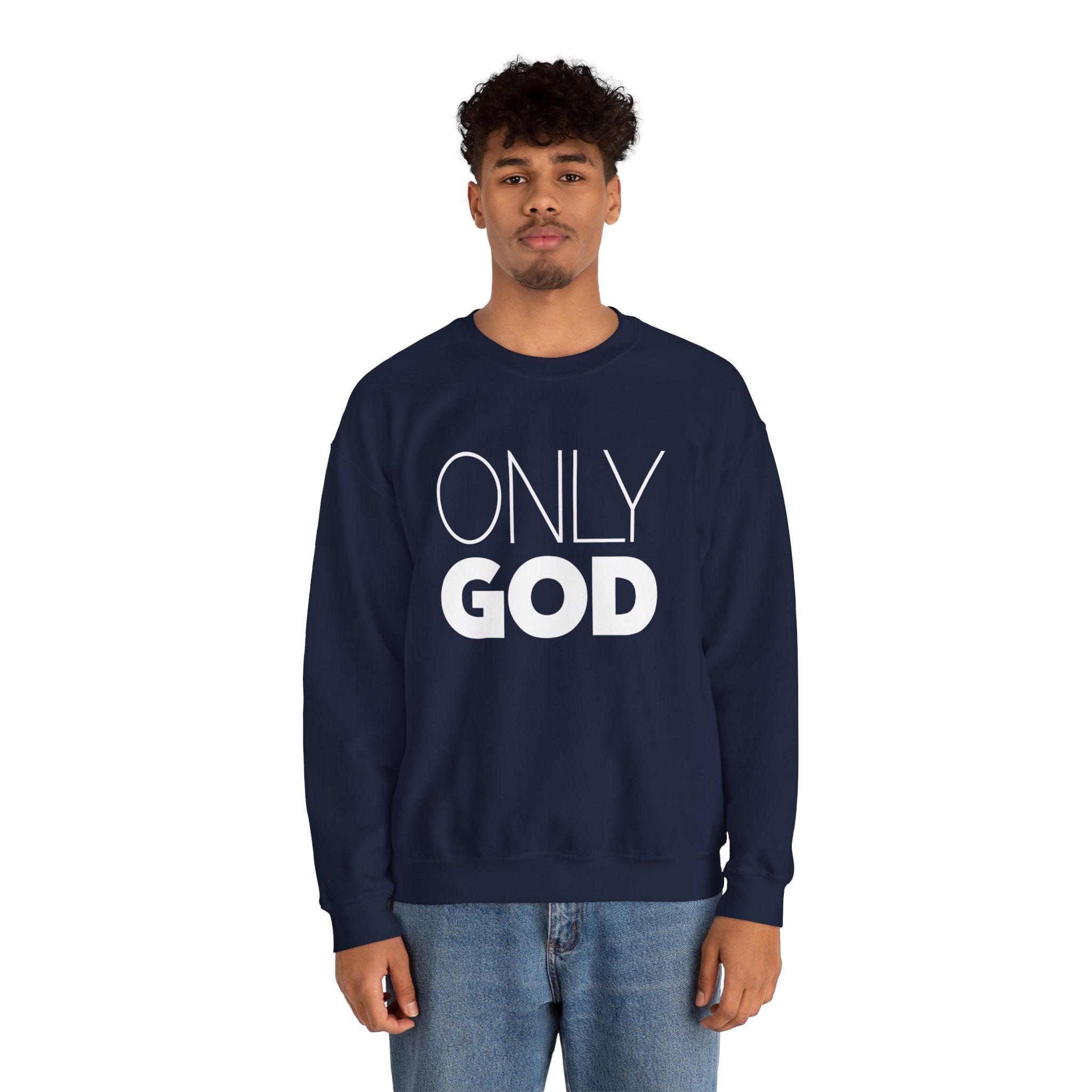Only God | Unisex Heavy Blend™ Crewneck Sweatshirt