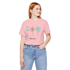 Floral God Is Good | Unisex Short Sleeve Shirt
