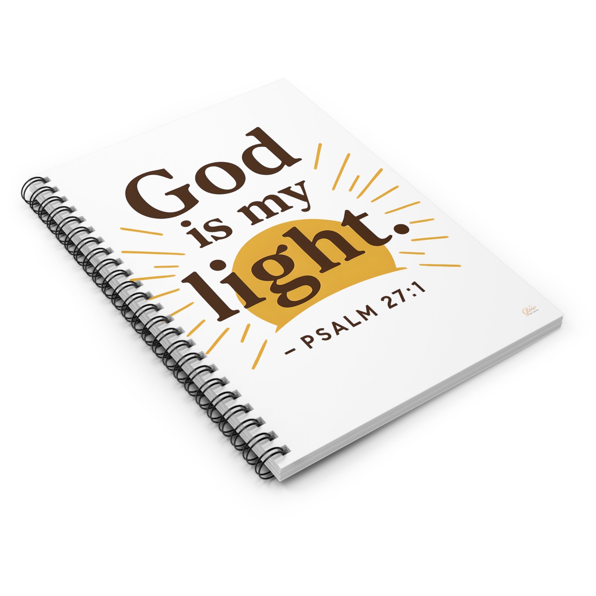 God is My Light | Spiral Notebook