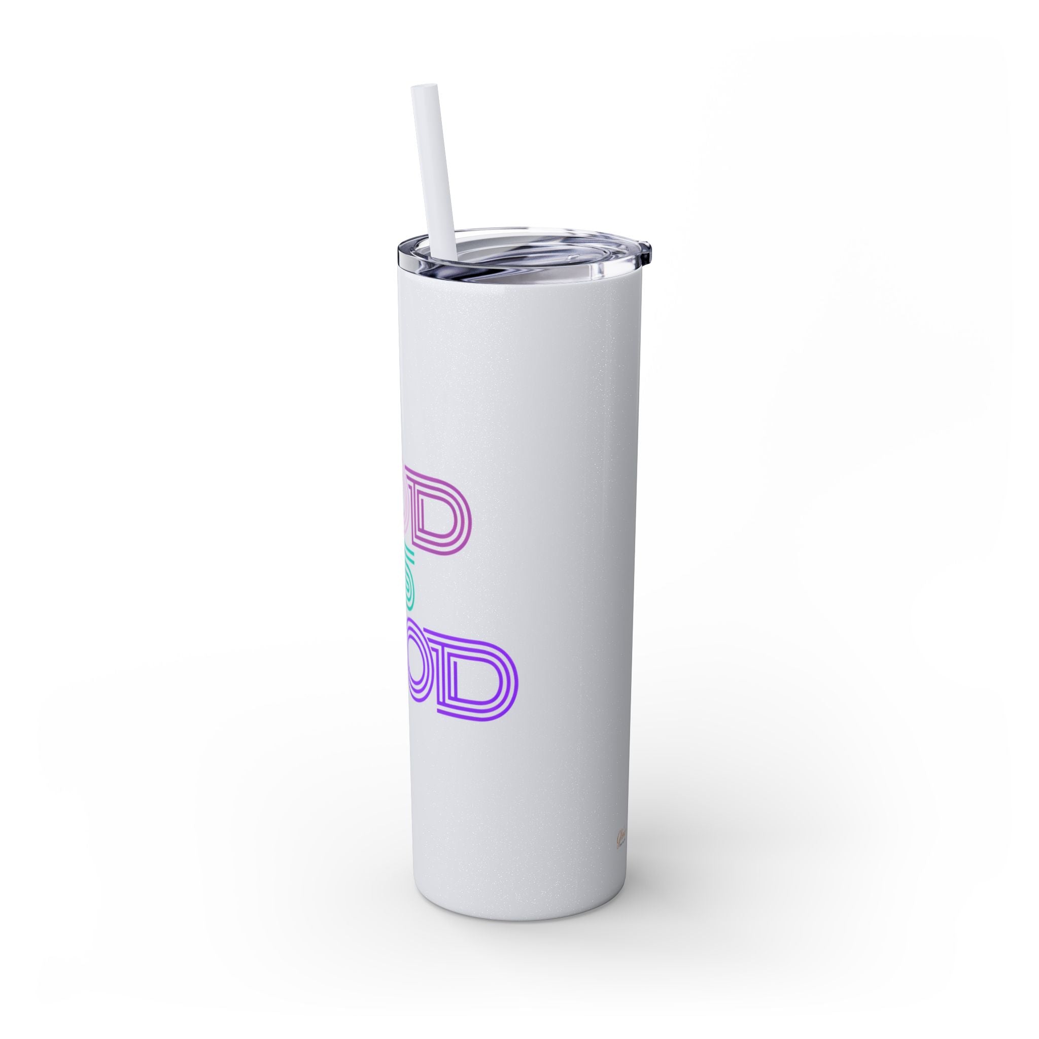 God is Good | Skinny Tumbler with Straw, 20oz