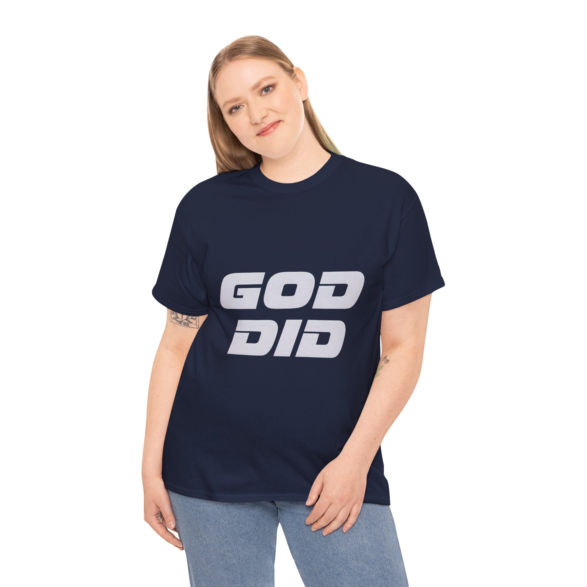 God Did | Unisex Heavy Cotton Tee